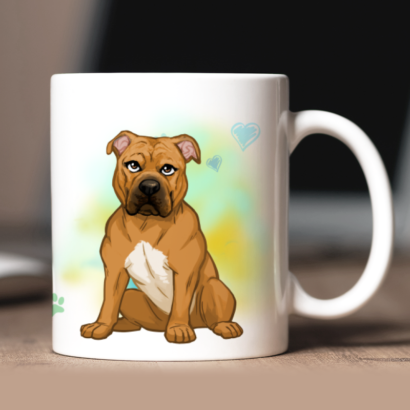 Personalisierte Mallorquinischer Mastiff Tasse mit Avatar und Text
